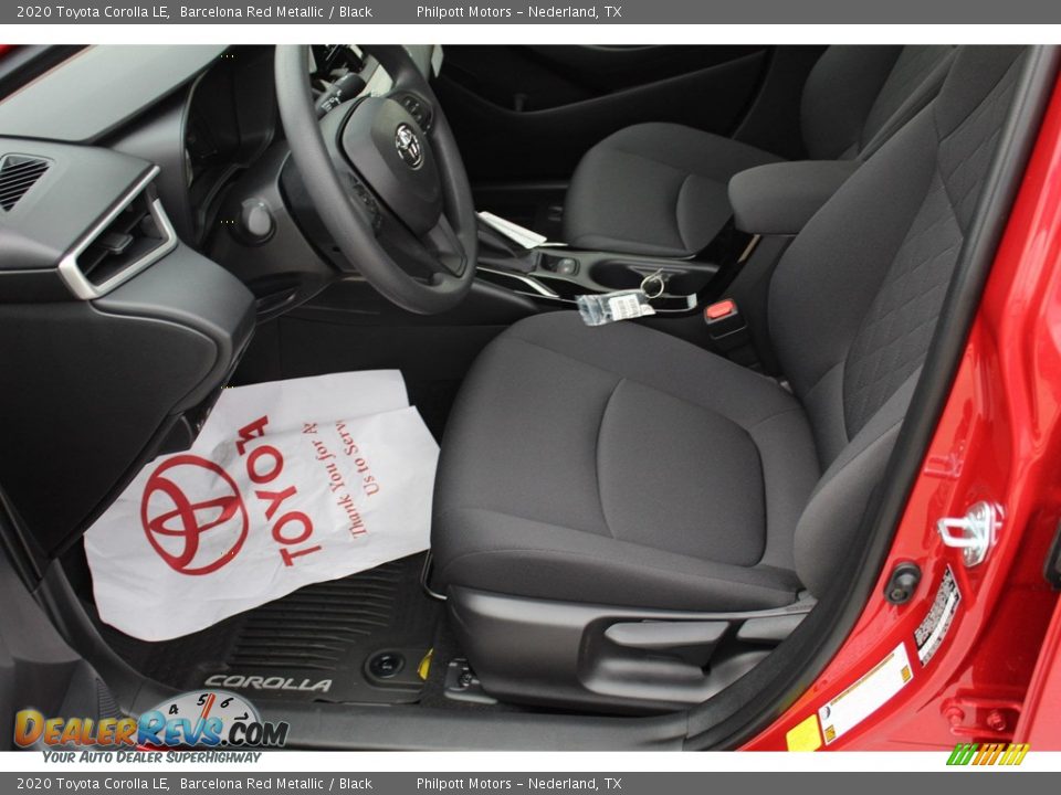 2020 Toyota Corolla LE Barcelona Red Metallic / Black Photo #9