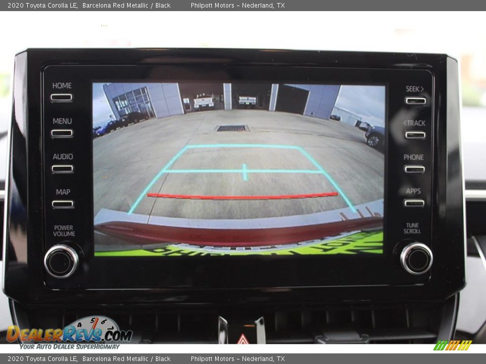 2020 Toyota Corolla LE Barcelona Red Metallic / Black Photo #12