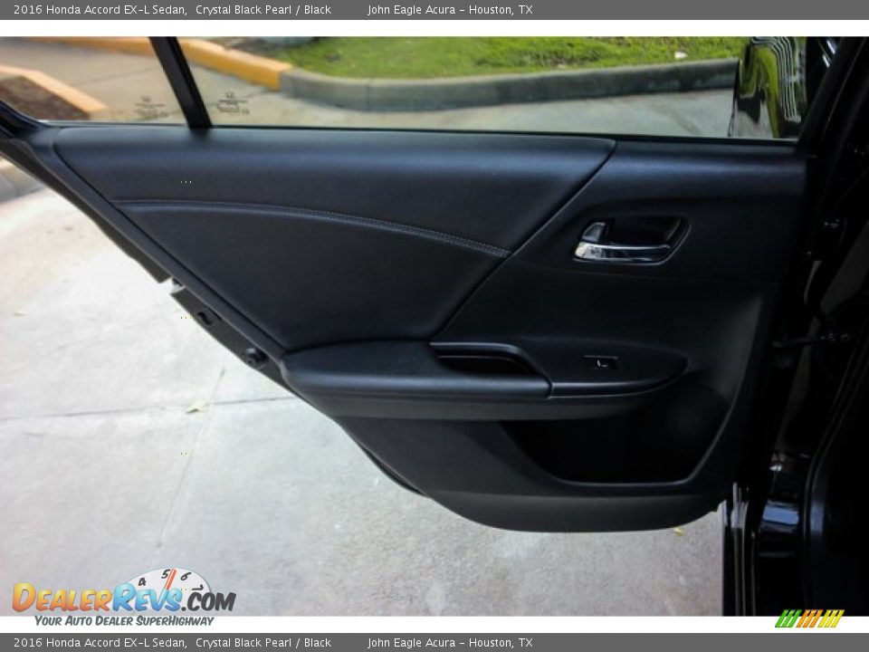 2016 Honda Accord EX-L Sedan Crystal Black Pearl / Black Photo #20