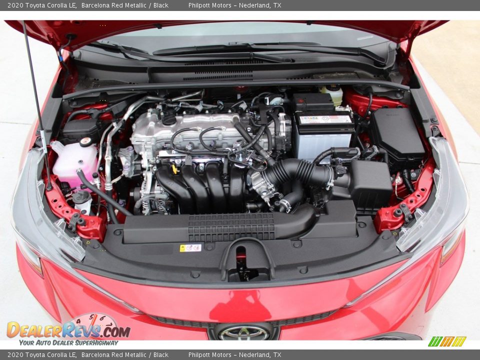 2020 Toyota Corolla LE Barcelona Red Metallic / Black Photo #19