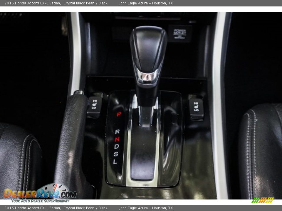 2016 Honda Accord EX-L Sedan Crystal Black Pearl / Black Photo #31