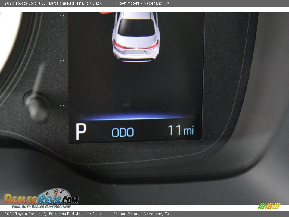 2020 Toyota Corolla LE Barcelona Red Metallic / Black Photo #21