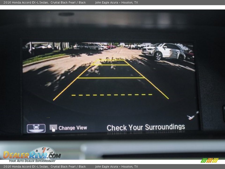 2016 Honda Accord EX-L Sedan Crystal Black Pearl / Black Photo #34