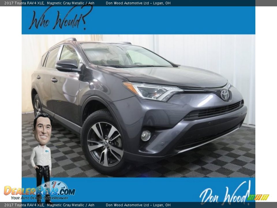 2017 Toyota RAV4 XLE Magnetic Gray Metallic / Ash Photo #1