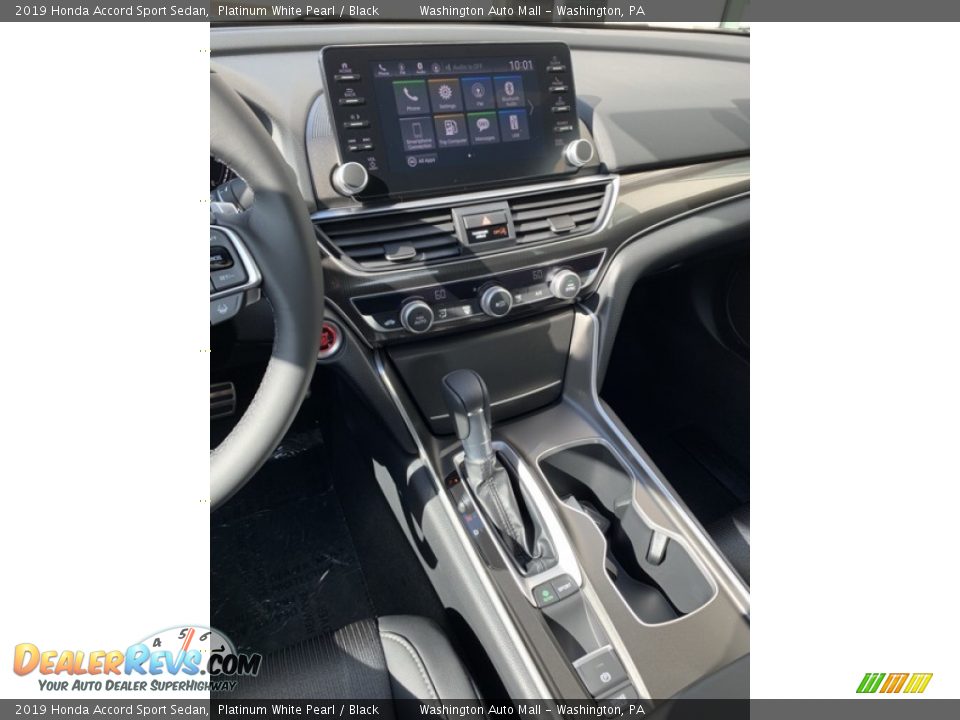 2019 Honda Accord Sport Sedan Platinum White Pearl / Black Photo #31
