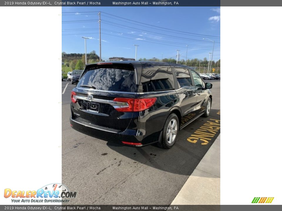 2019 Honda Odyssey EX-L Crystal Black Pearl / Mocha Photo #5