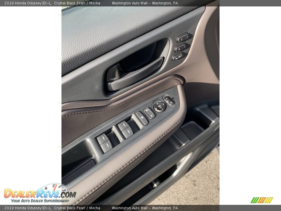 2019 Honda Odyssey EX-L Crystal Black Pearl / Mocha Photo #9