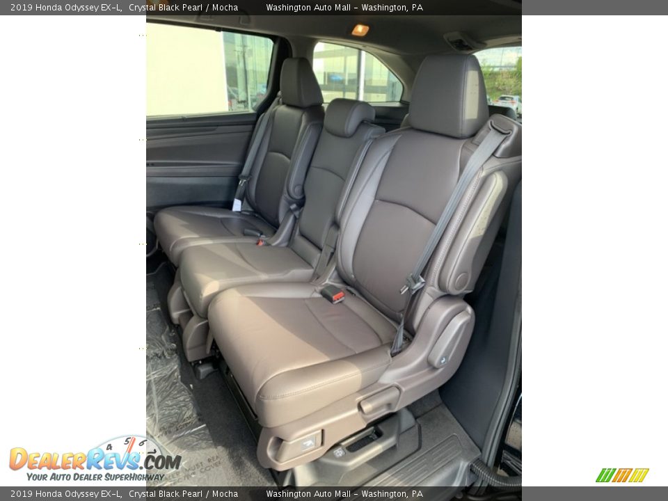 2019 Honda Odyssey EX-L Crystal Black Pearl / Mocha Photo #16