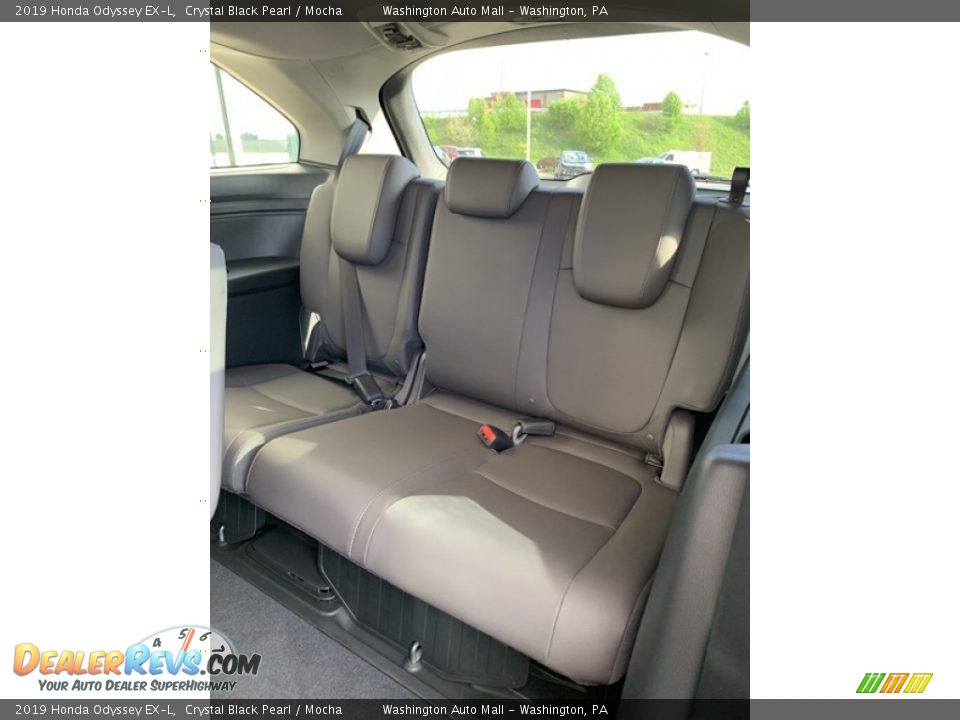 2019 Honda Odyssey EX-L Crystal Black Pearl / Mocha Photo #18