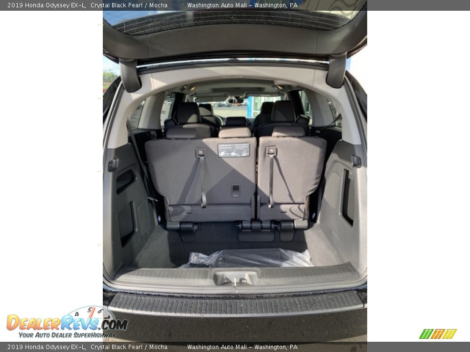 2019 Honda Odyssey EX-L Crystal Black Pearl / Mocha Photo #20