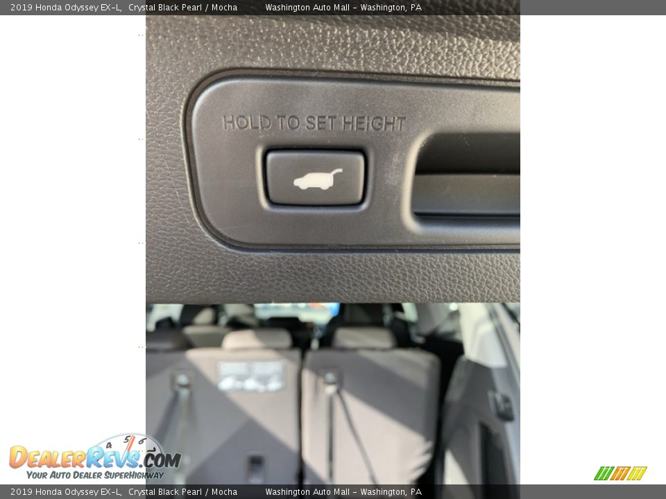 2019 Honda Odyssey EX-L Crystal Black Pearl / Mocha Photo #21
