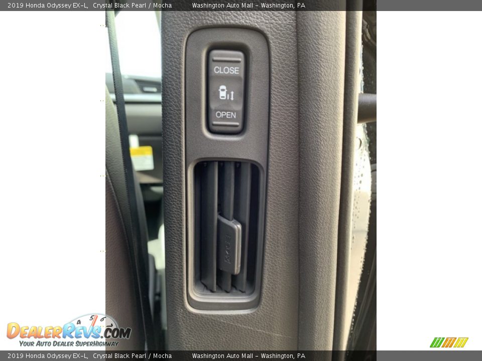 2019 Honda Odyssey EX-L Crystal Black Pearl / Mocha Photo #22