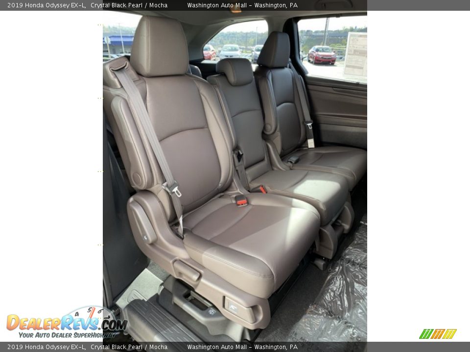 2019 Honda Odyssey EX-L Crystal Black Pearl / Mocha Photo #23