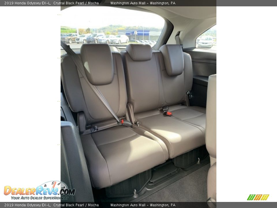 2019 Honda Odyssey EX-L Crystal Black Pearl / Mocha Photo #24