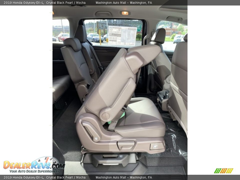 2019 Honda Odyssey EX-L Crystal Black Pearl / Mocha Photo #25
