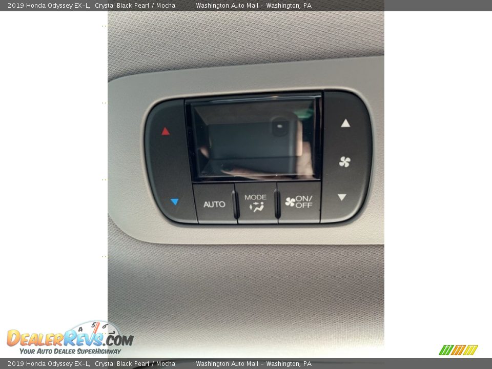 2019 Honda Odyssey EX-L Crystal Black Pearl / Mocha Photo #26