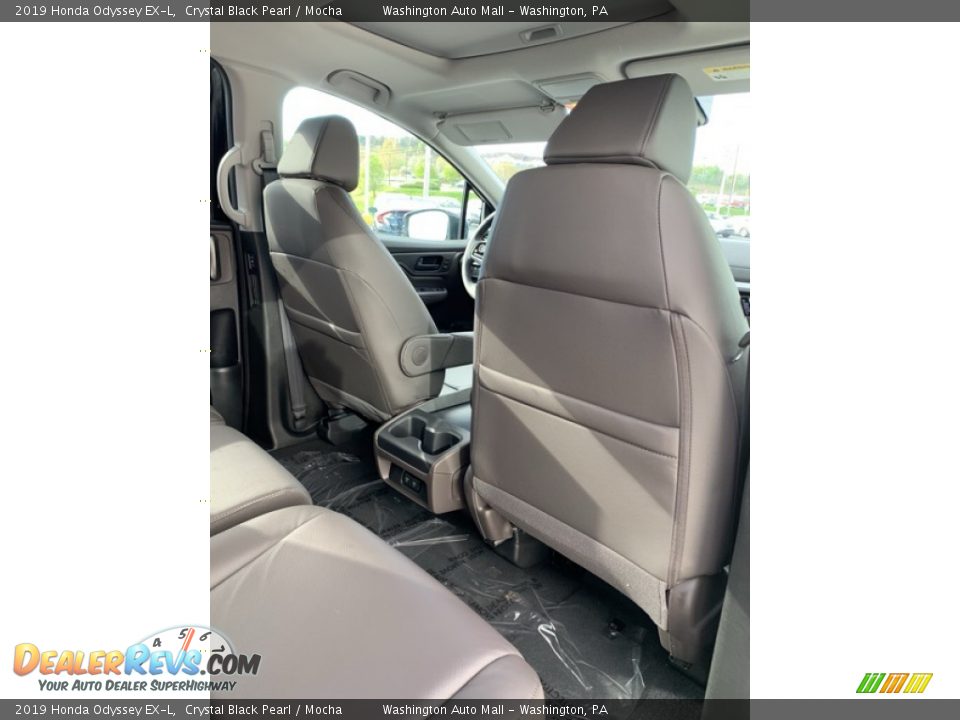 2019 Honda Odyssey EX-L Crystal Black Pearl / Mocha Photo #28