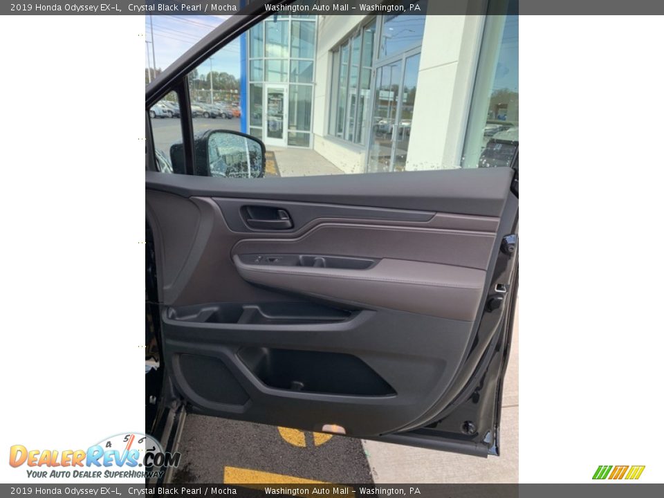 2019 Honda Odyssey EX-L Crystal Black Pearl / Mocha Photo #29