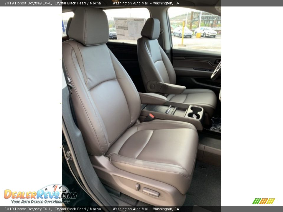 2019 Honda Odyssey EX-L Crystal Black Pearl / Mocha Photo #30