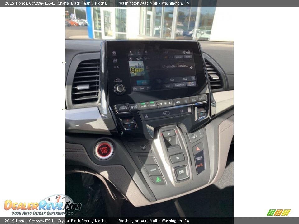 2019 Honda Odyssey EX-L Crystal Black Pearl / Mocha Photo #35