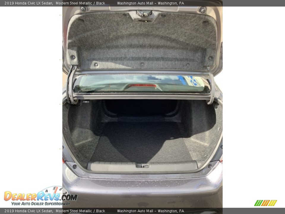 2019 Honda Civic LX Sedan Modern Steel Metallic / Black Photo #21