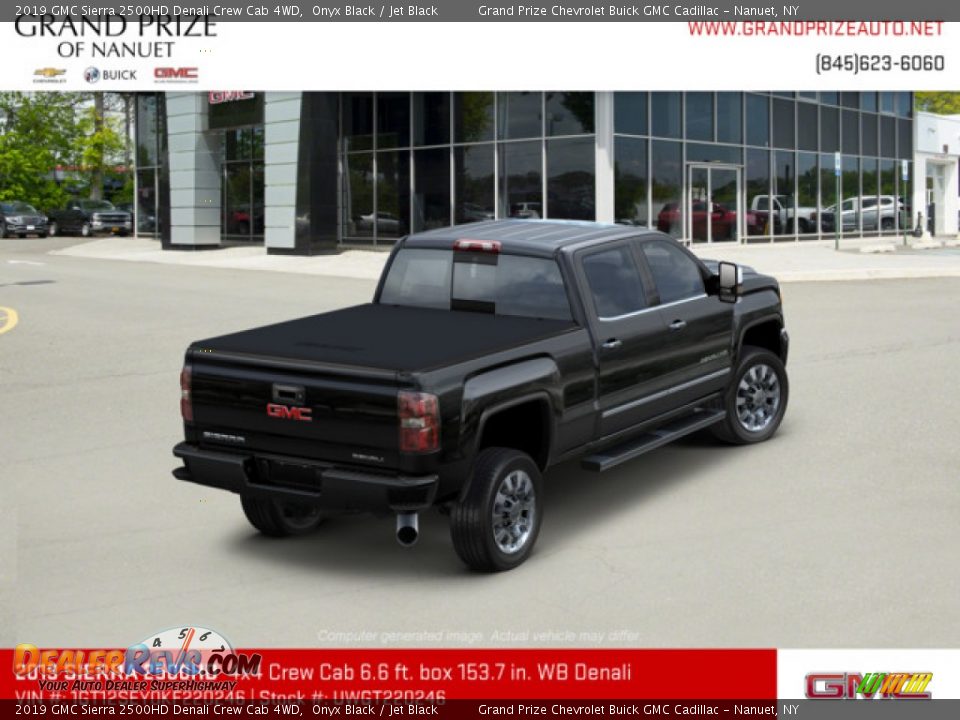 2019 GMC Sierra 2500HD Denali Crew Cab 4WD Onyx Black / Jet Black Photo #3