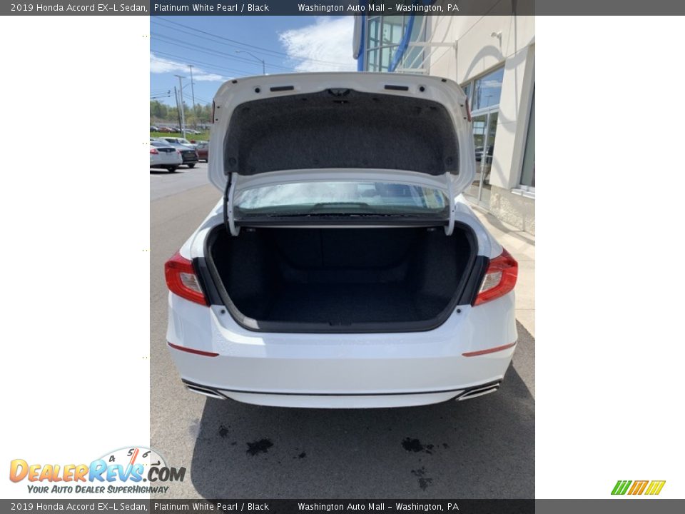 2019 Honda Accord EX-L Sedan Platinum White Pearl / Black Photo #20