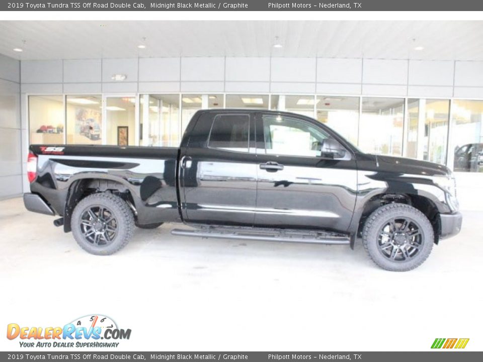Midnight Black Metallic 2019 Toyota Tundra TSS Off Road Double Cab Photo #5