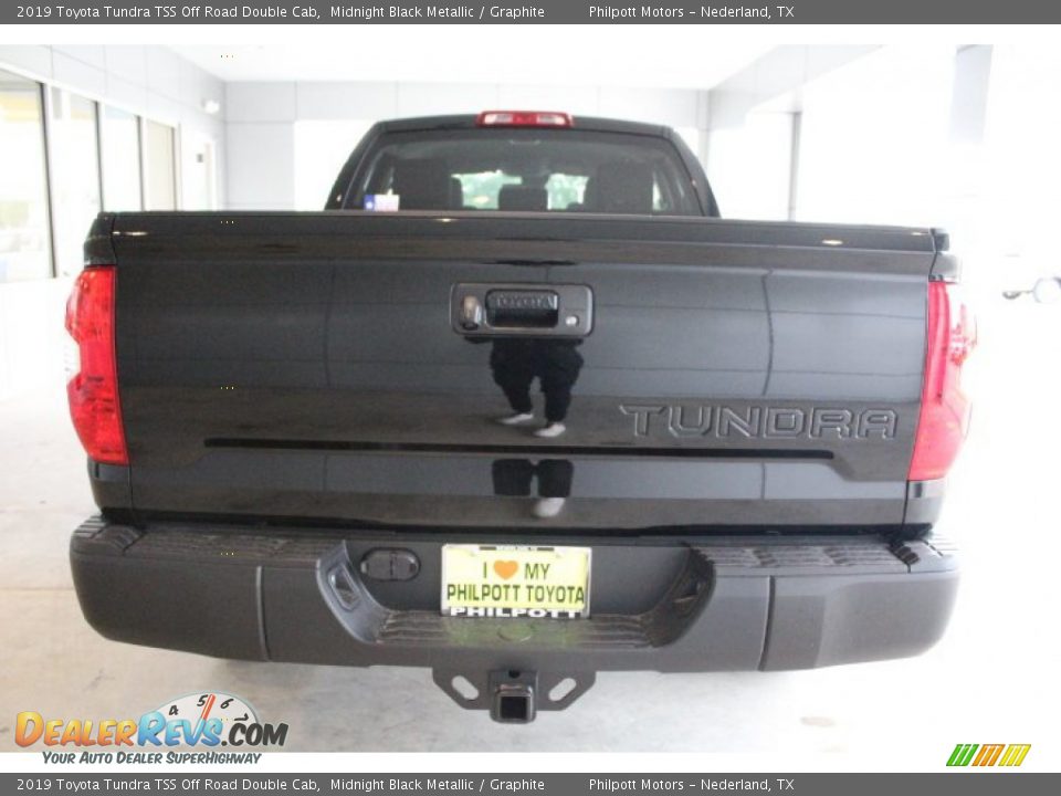 2019 Toyota Tundra TSS Off Road Double Cab Midnight Black Metallic / Graphite Photo #7