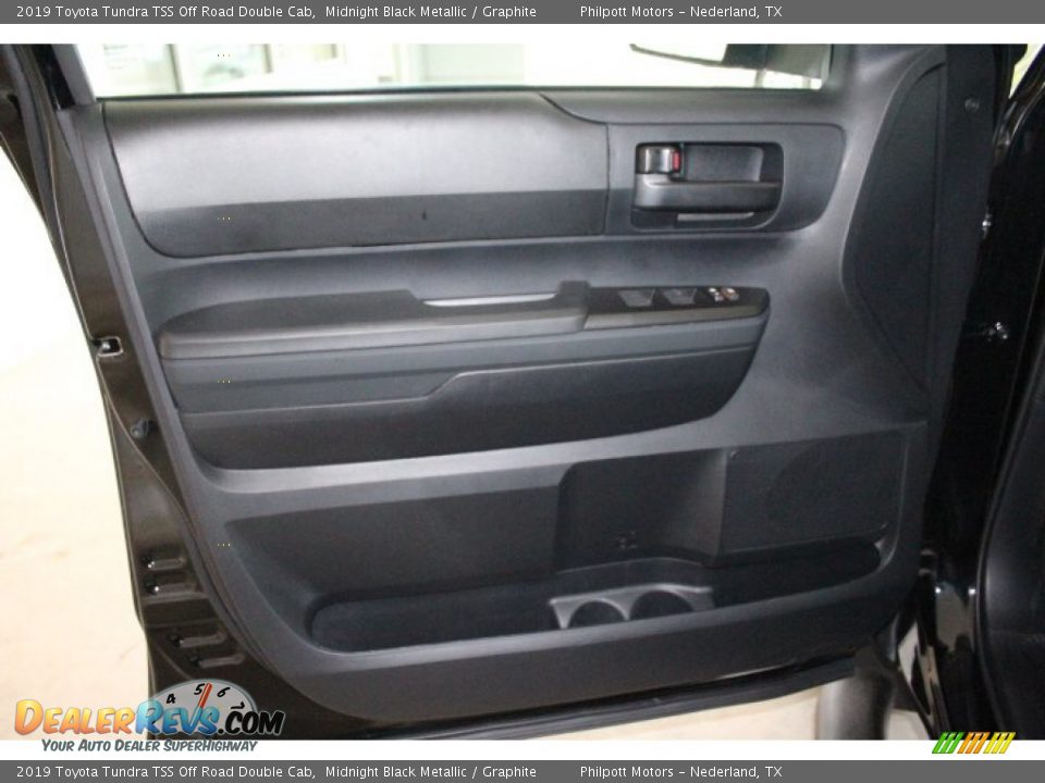 2019 Toyota Tundra TSS Off Road Double Cab Midnight Black Metallic / Graphite Photo #8