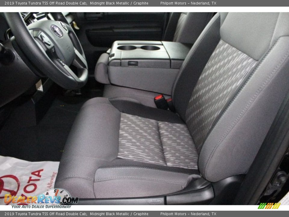 2019 Toyota Tundra TSS Off Road Double Cab Midnight Black Metallic / Graphite Photo #9