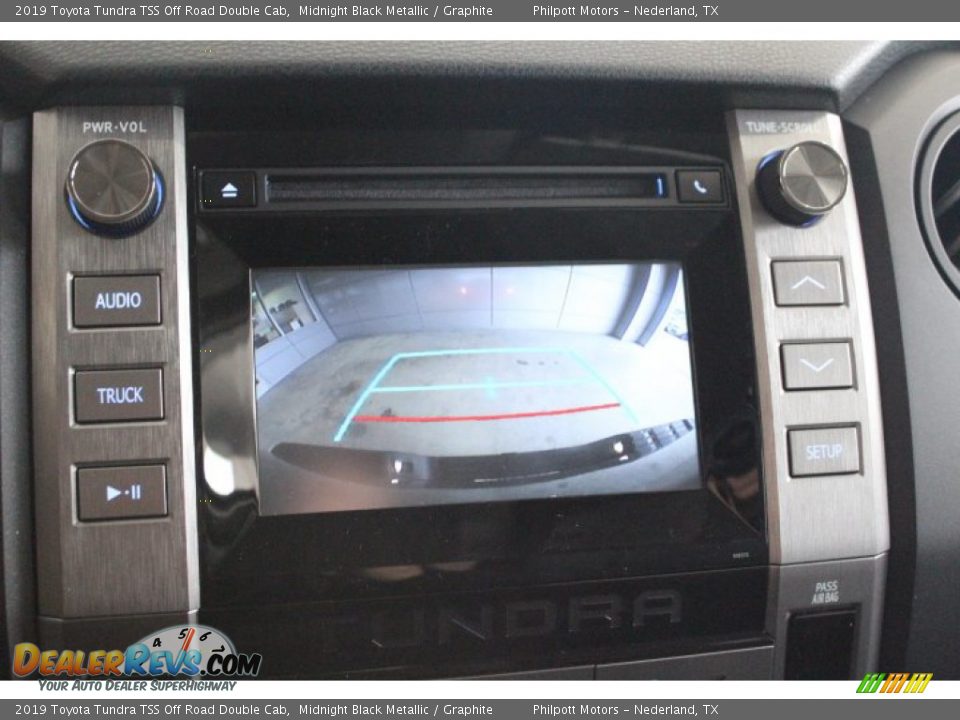 2019 Toyota Tundra TSS Off Road Double Cab Midnight Black Metallic / Graphite Photo #11