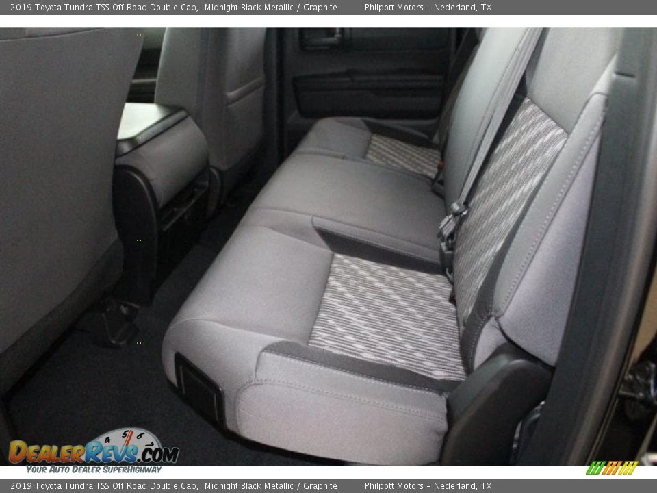 2019 Toyota Tundra TSS Off Road Double Cab Midnight Black Metallic / Graphite Photo #16