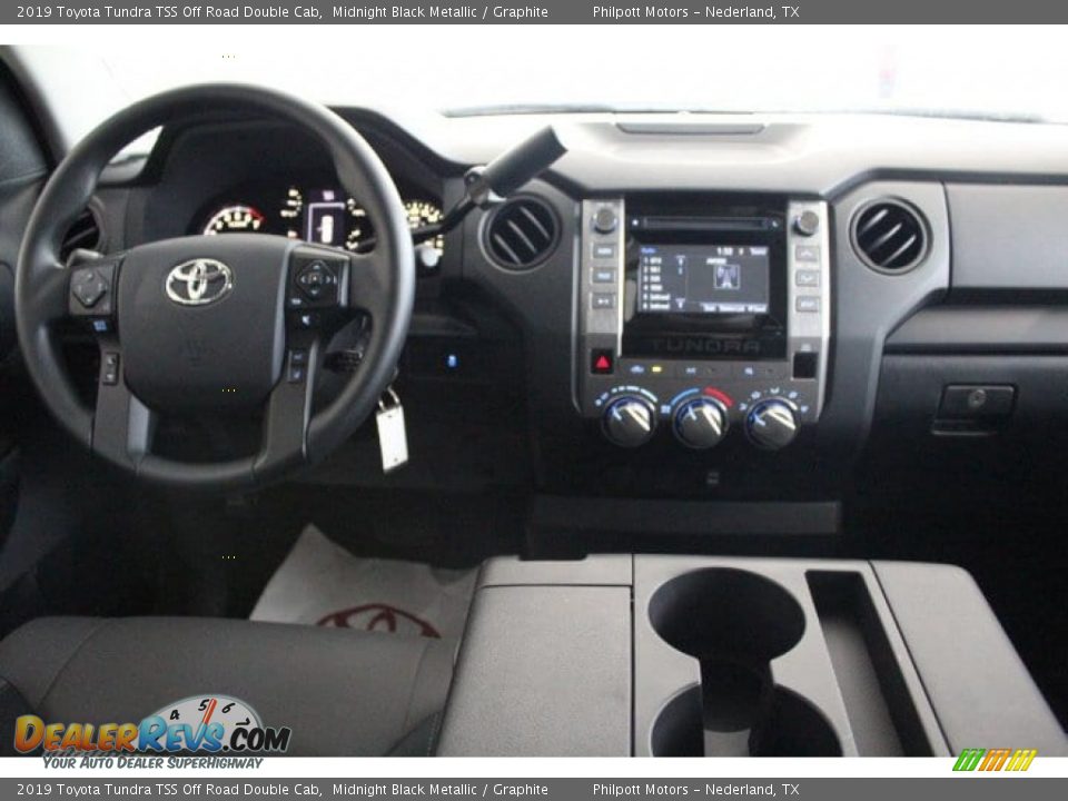 2019 Toyota Tundra TSS Off Road Double Cab Midnight Black Metallic / Graphite Photo #17