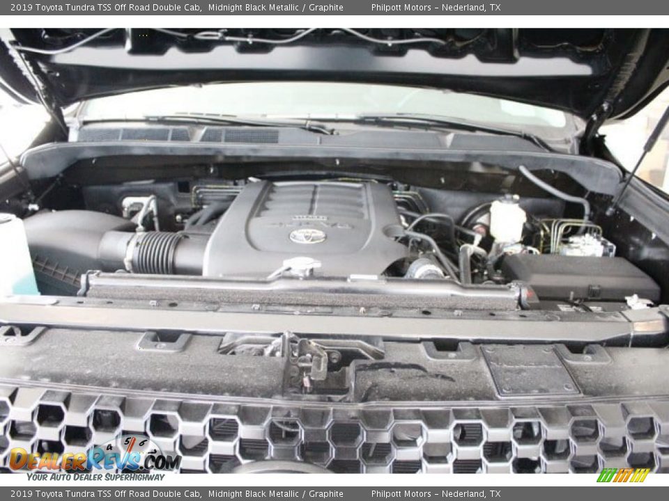 2019 Toyota Tundra TSS Off Road Double Cab Midnight Black Metallic / Graphite Photo #20