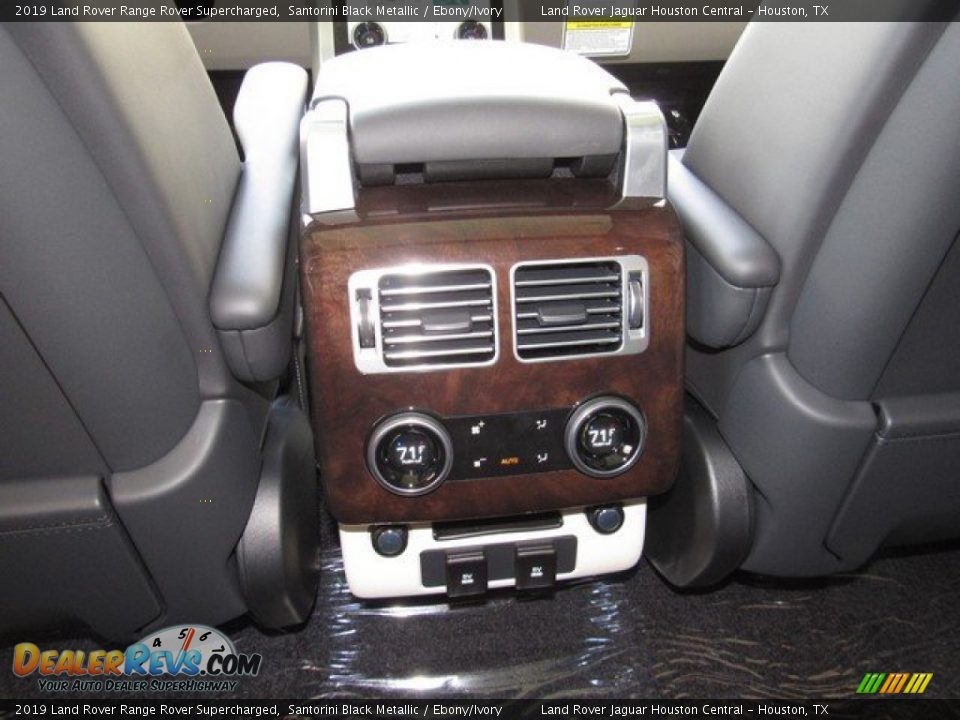 2019 Land Rover Range Rover Supercharged Santorini Black Metallic / Ebony/Ivory Photo #15