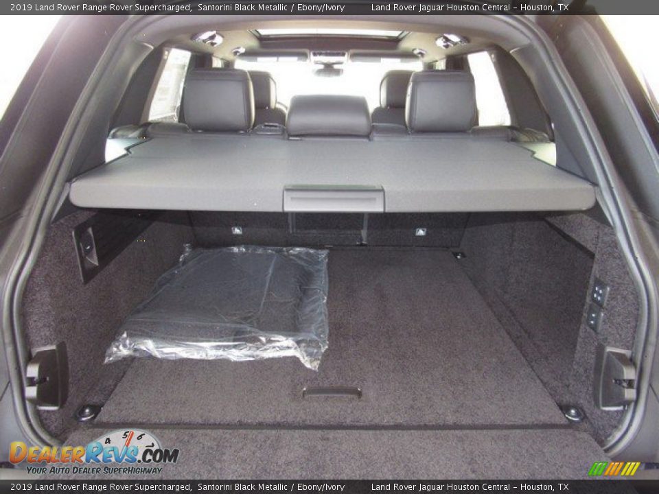 2019 Land Rover Range Rover Supercharged Santorini Black Metallic / Ebony/Ivory Photo #16