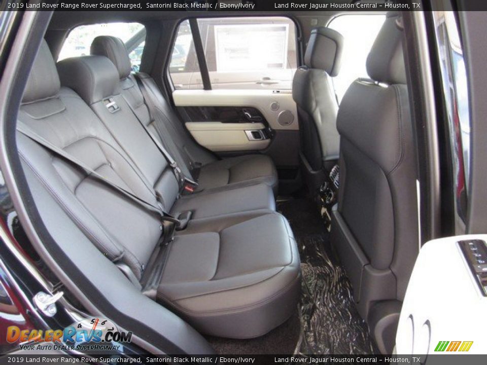 2019 Land Rover Range Rover Supercharged Santorini Black Metallic / Ebony/Ivory Photo #18