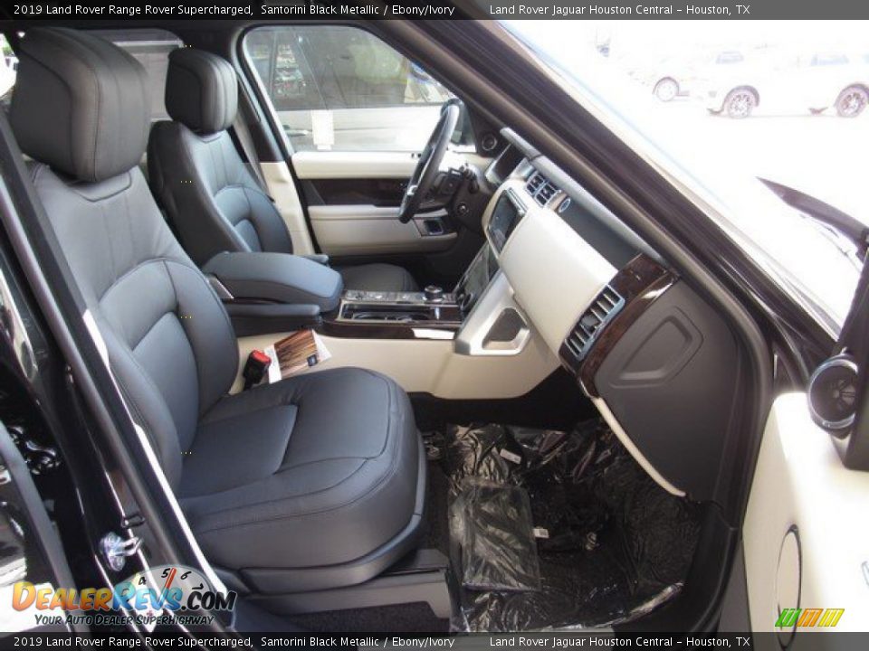 2019 Land Rover Range Rover Supercharged Santorini Black Metallic / Ebony/Ivory Photo #19