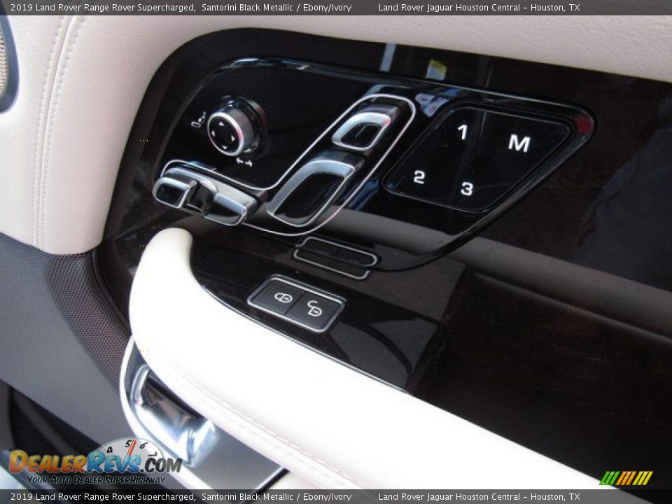 2019 Land Rover Range Rover Supercharged Santorini Black Metallic / Ebony/Ivory Photo #21