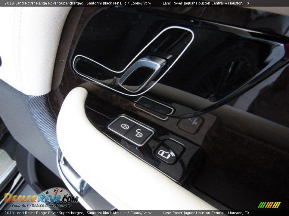 2019 Land Rover Range Rover Supercharged Santorini Black Metallic / Ebony/Ivory Photo #23
