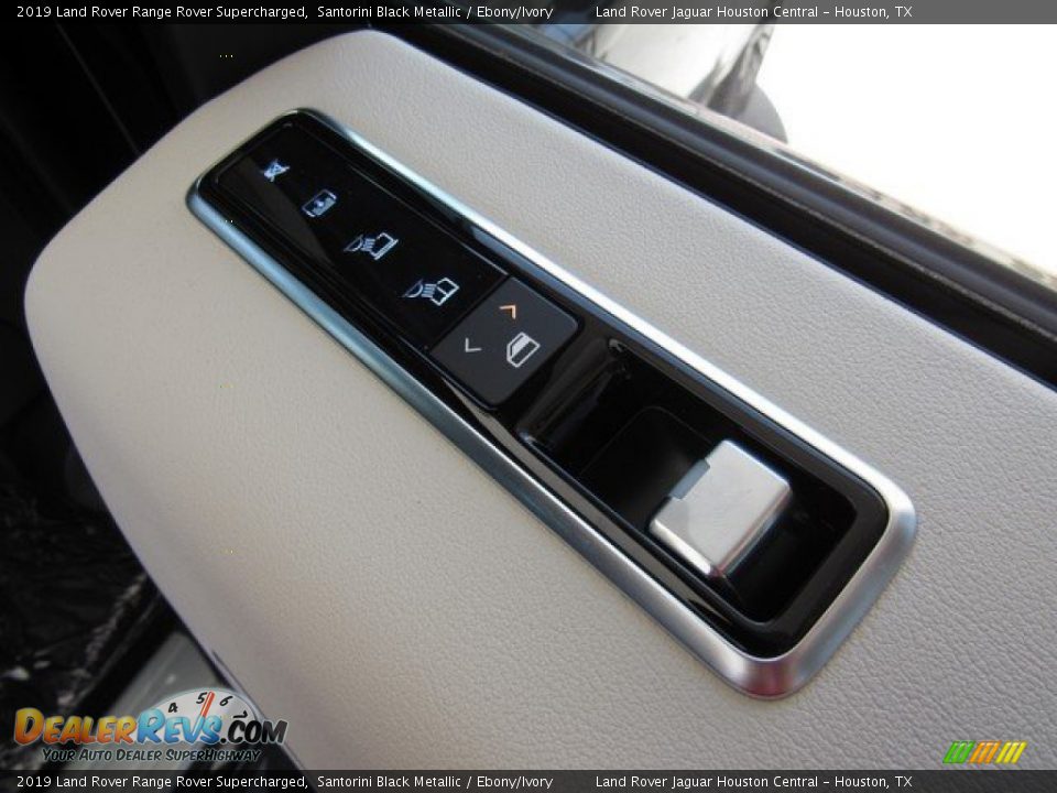 2019 Land Rover Range Rover Supercharged Santorini Black Metallic / Ebony/Ivory Photo #24