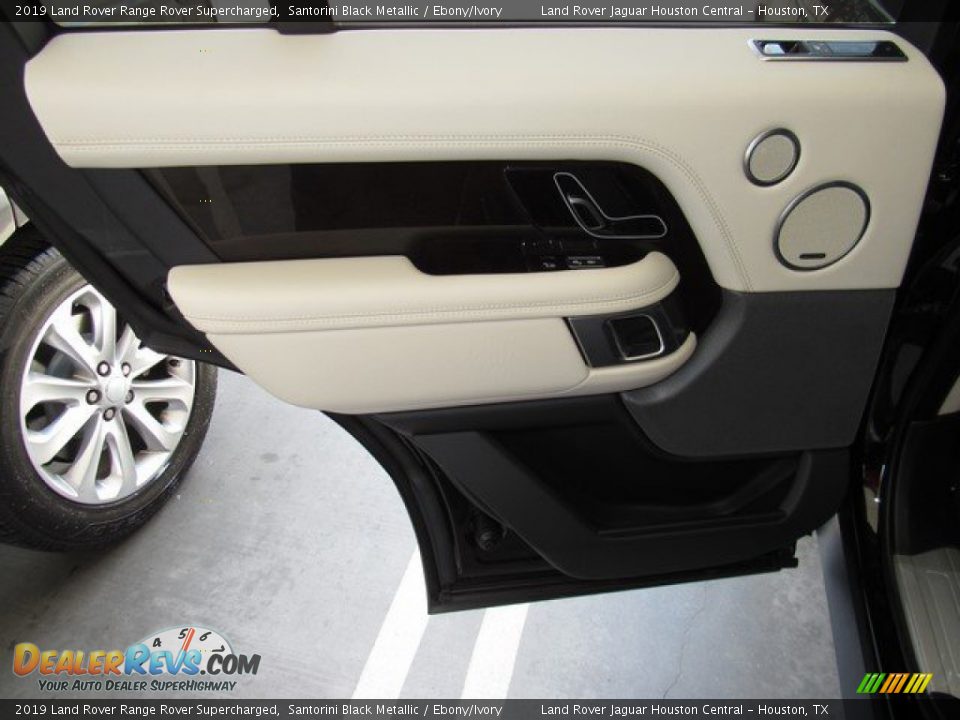2019 Land Rover Range Rover Supercharged Santorini Black Metallic / Ebony/Ivory Photo #25