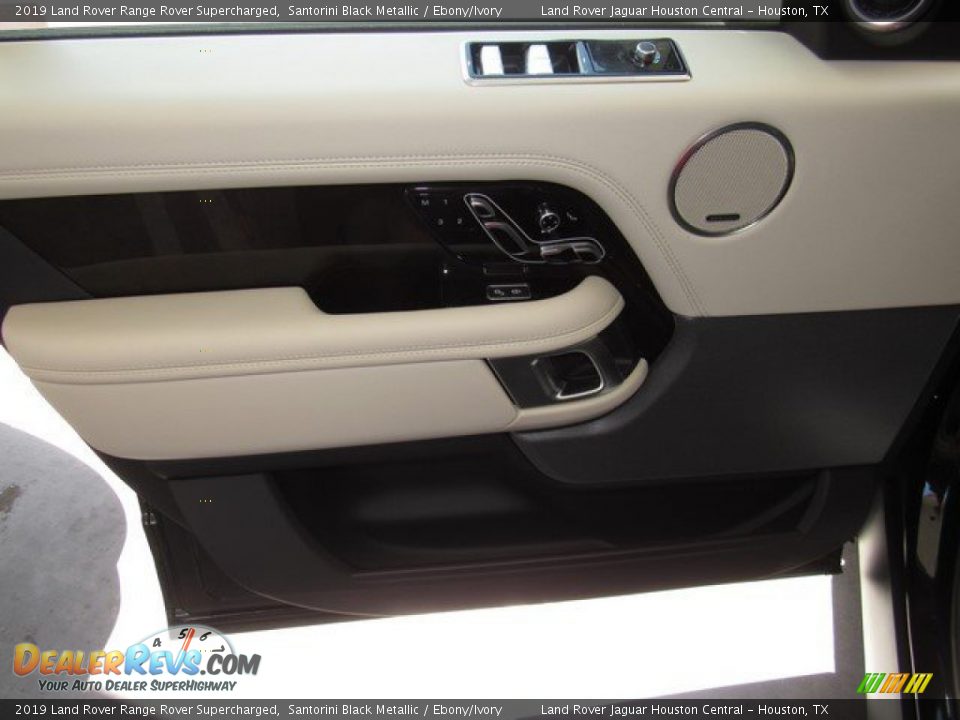 2019 Land Rover Range Rover Supercharged Santorini Black Metallic / Ebony/Ivory Photo #26