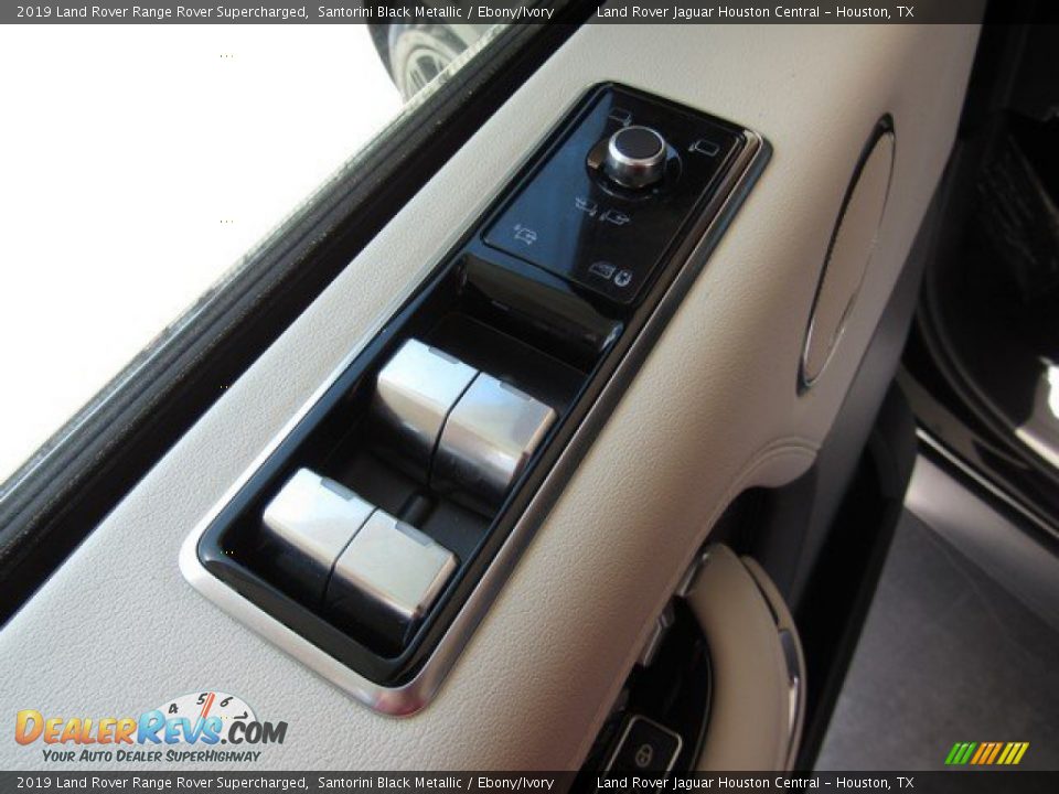 2019 Land Rover Range Rover Supercharged Santorini Black Metallic / Ebony/Ivory Photo #28