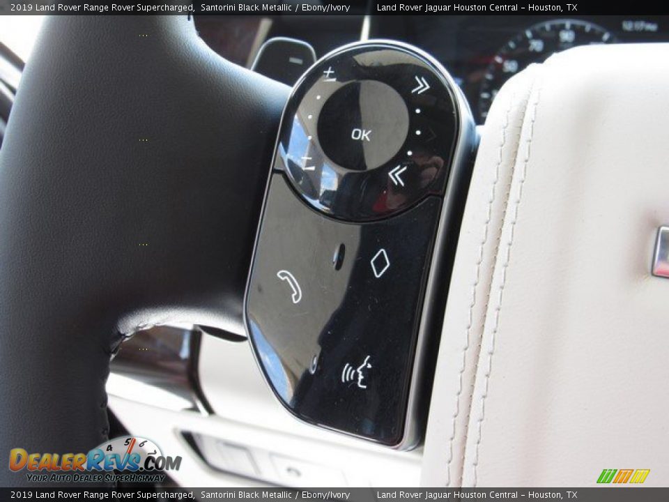 2019 Land Rover Range Rover Supercharged Santorini Black Metallic / Ebony/Ivory Photo #30
