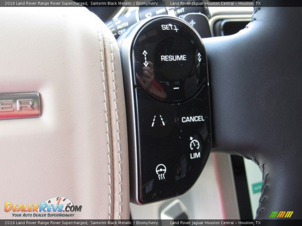 2019 Land Rover Range Rover Supercharged Santorini Black Metallic / Ebony/Ivory Photo #31