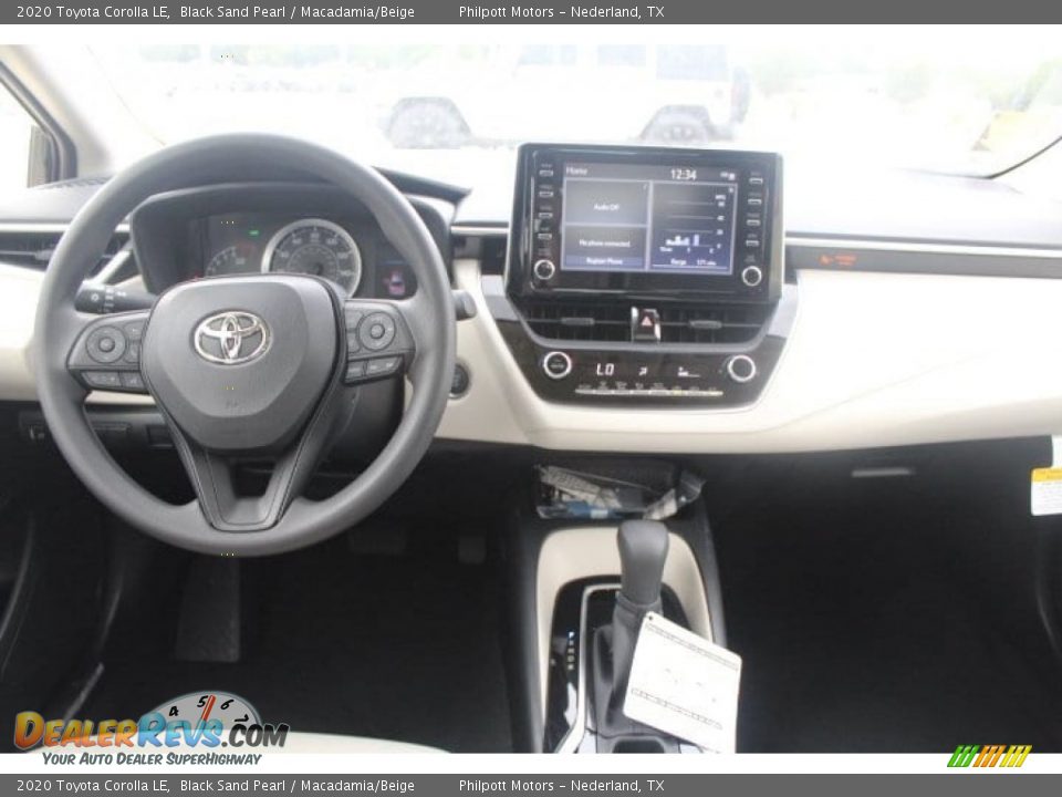 Dashboard of 2020 Toyota Corolla LE Photo #19
