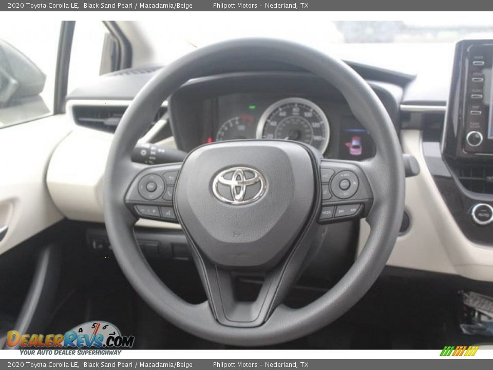 2020 Toyota Corolla LE Steering Wheel Photo #20