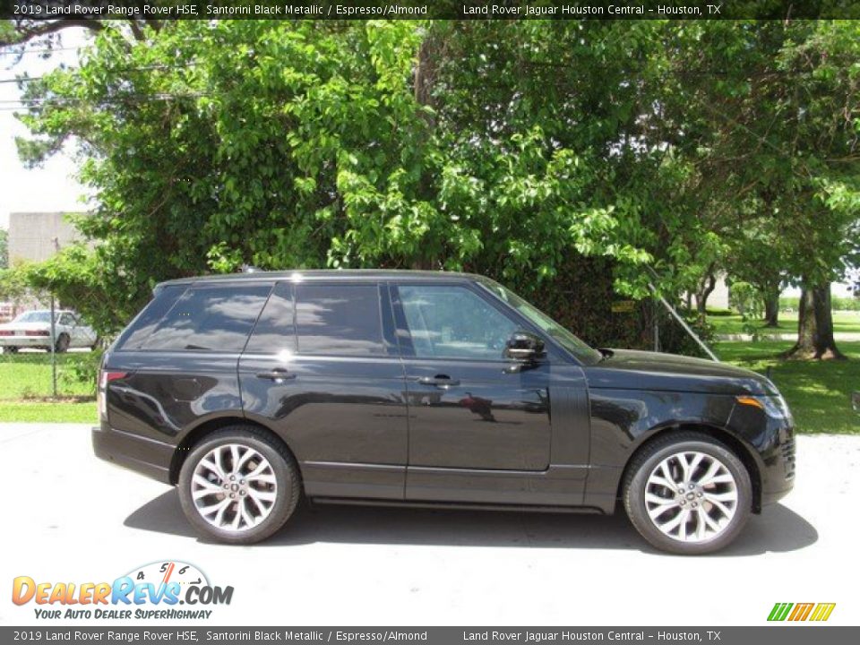 2019 Land Rover Range Rover HSE Santorini Black Metallic / Espresso/Almond Photo #6